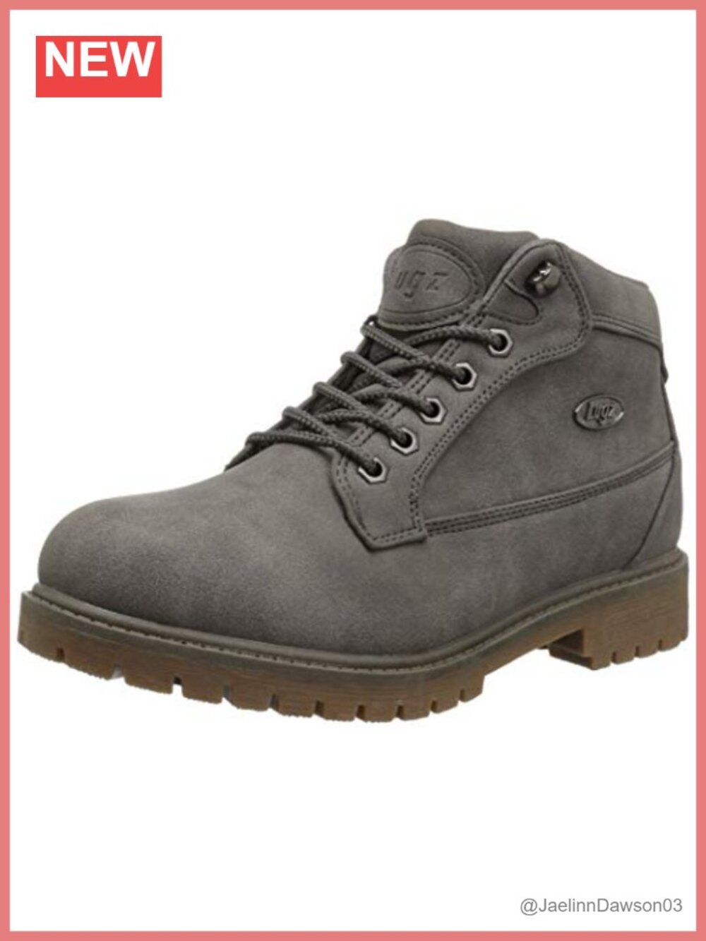 Lugz Mantle Mid Classic Chukka Boot Women's Ankle Booties Slip Resistant Lace Up